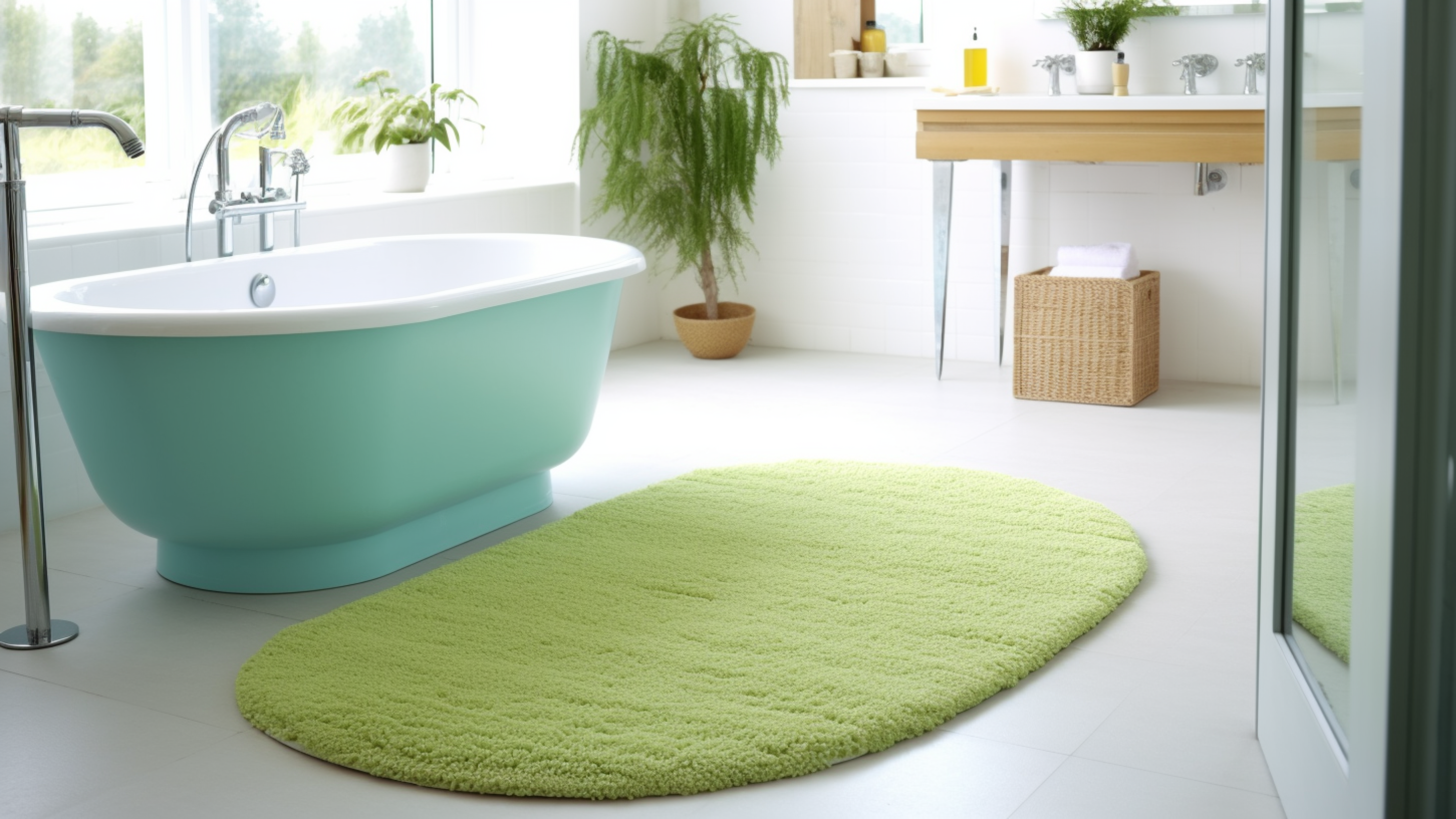 Tapis de bain antidérapant en caoutchouc imprimé grenouille avec ventouses de sécurité Tapis de bain antidérapant en caoutchouc imprimé grenouille avec ventouses de sécurité
