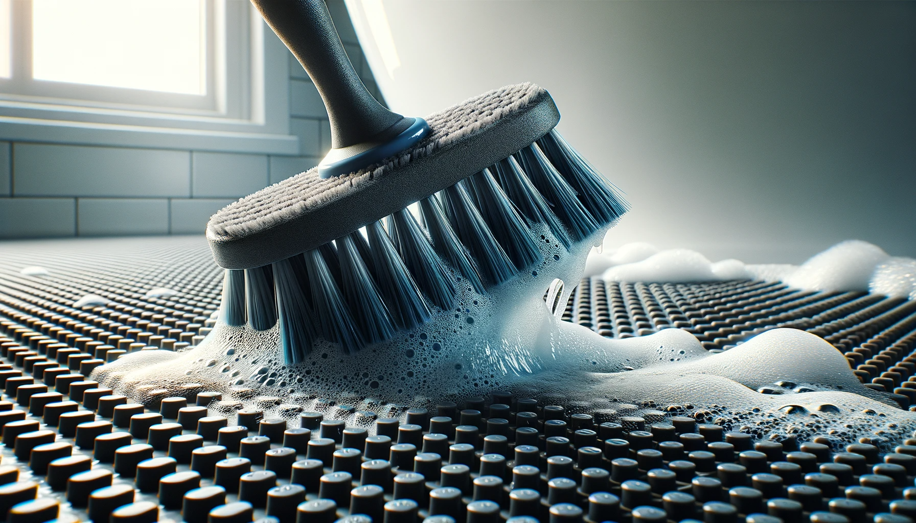 comment nettoyer un tapis de douche 