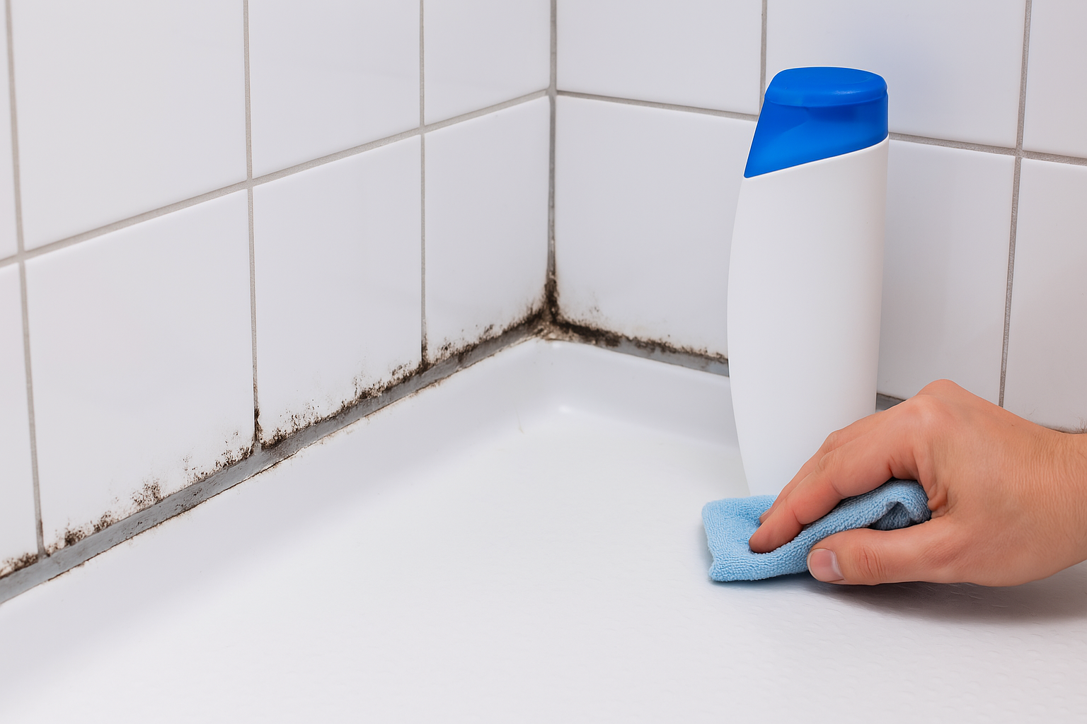 Comment enlever moisissure douche