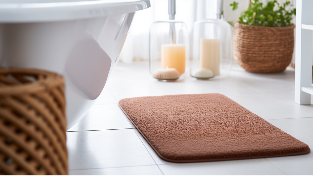 Tapis de Bain Marron