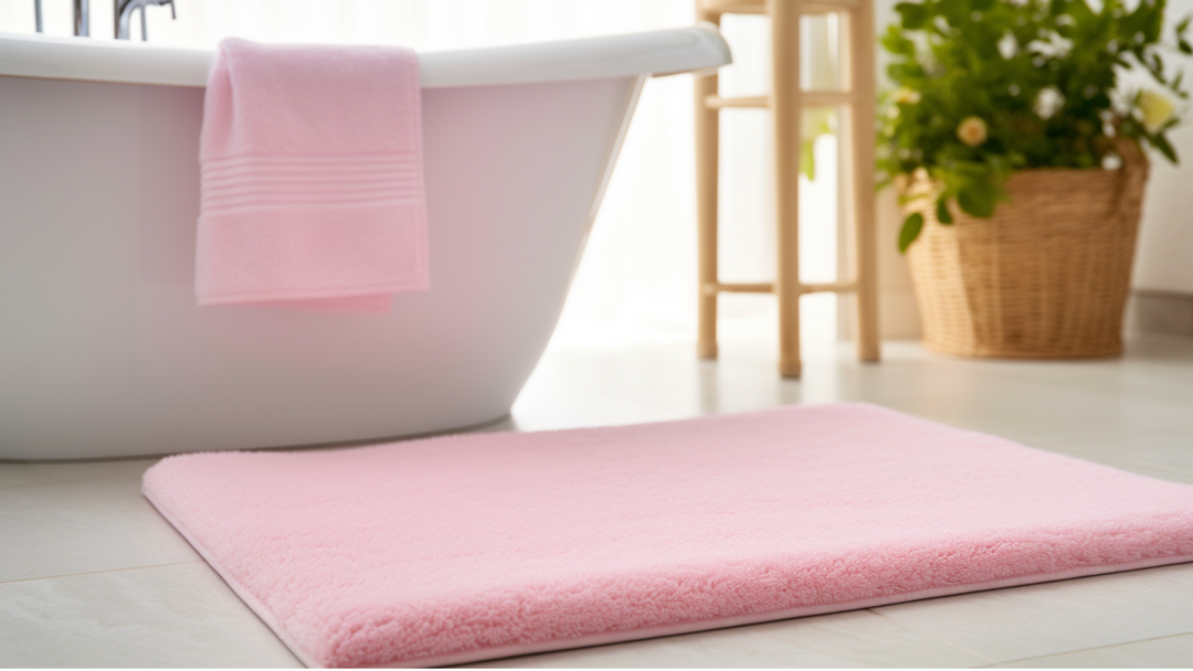 Tapis de Bain Rose