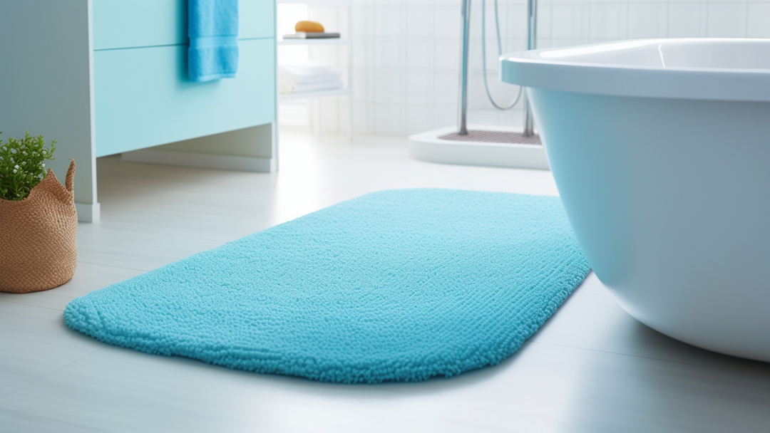 Tapis de Bain Bleu
