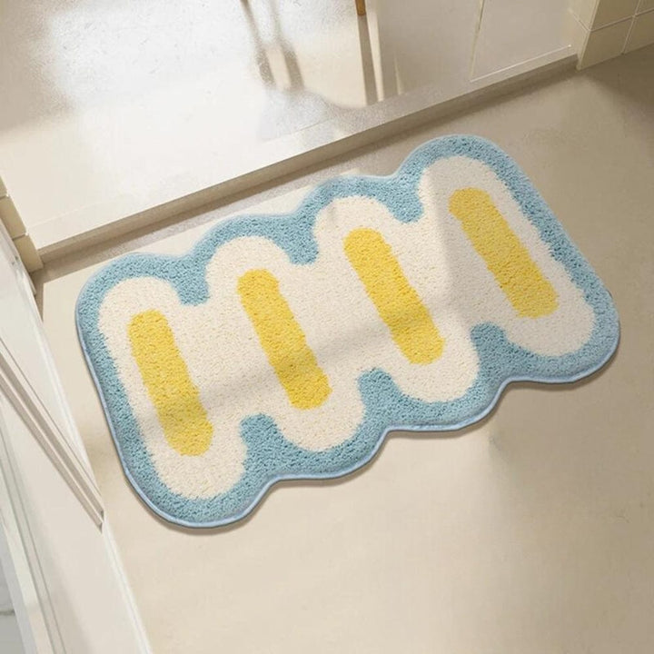 Petit Tapis Salle de Bain de Forme Originale