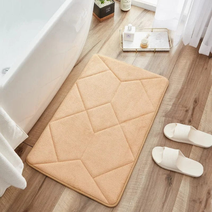 Tapis De Bain Éponge Antidérapant