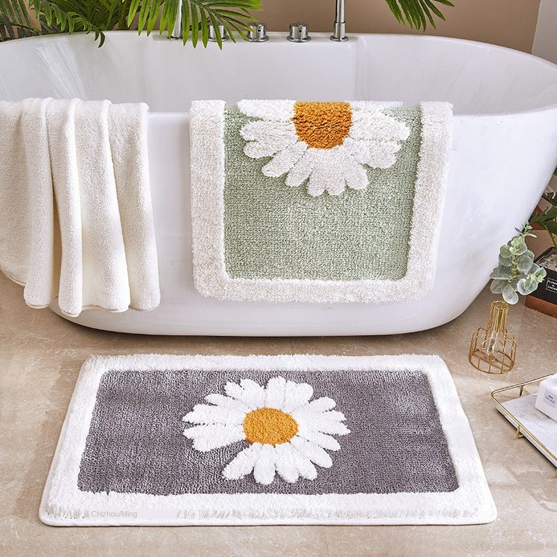 Tapis De Bain Fleur