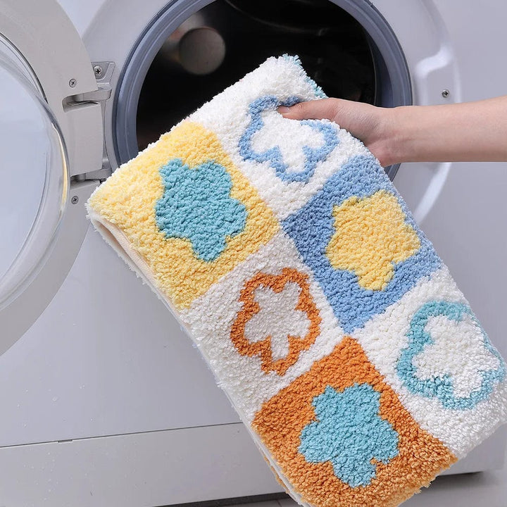 Tapis de Bain Fleuri