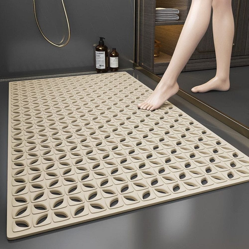 Tapis de Douche Antidérapant Grande Taille